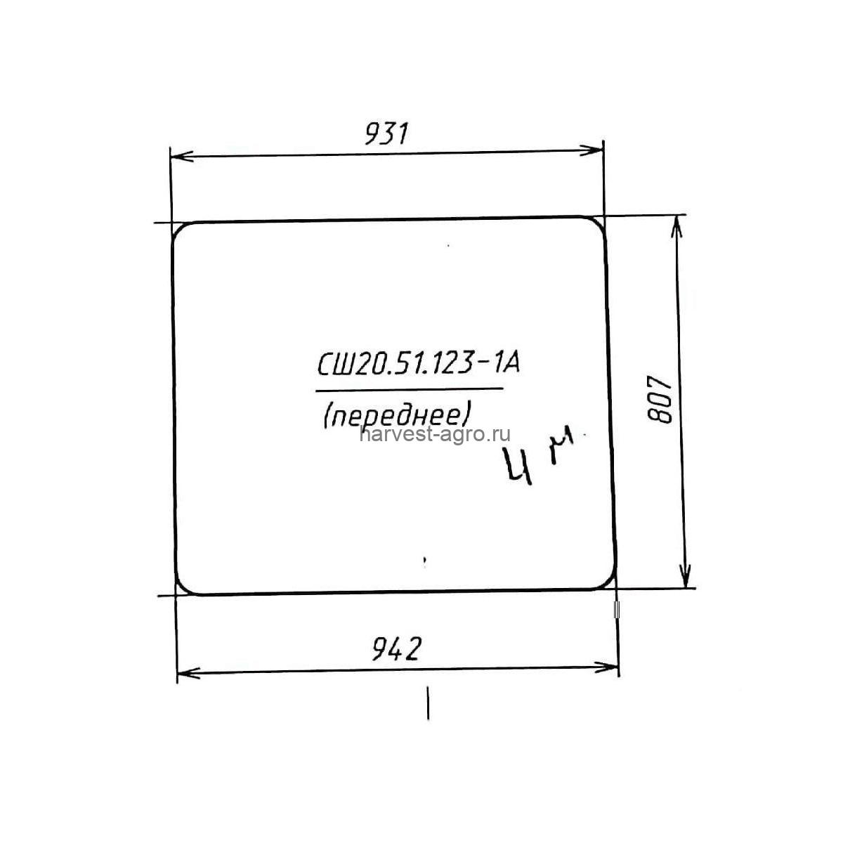 Размеры лобового стекла трактора т 16